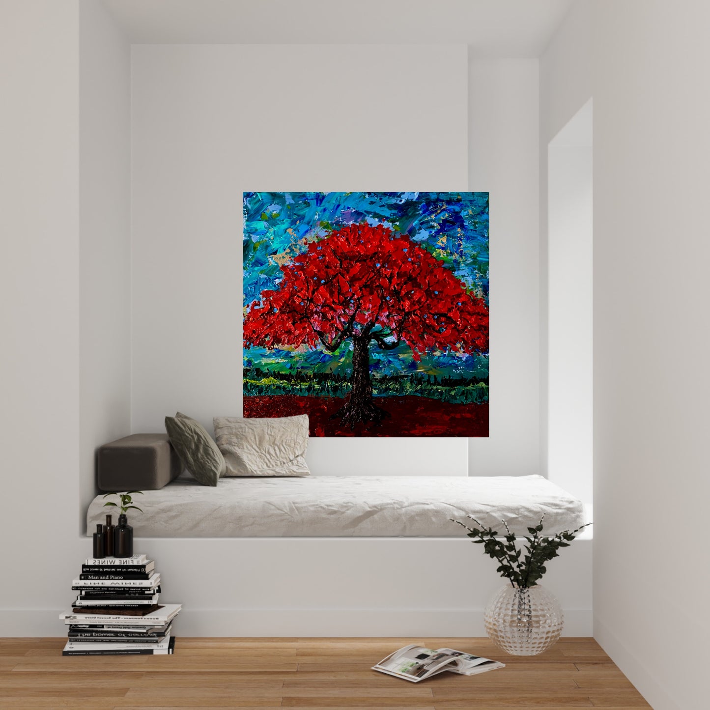 "Harmony of Nature: Flamboyant Tree"